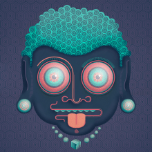 Buddhie. Traditional illustration project by Javi Luque - 01.13.2015