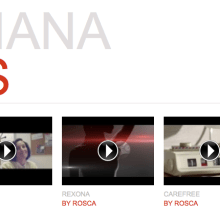 Diseño web - Albiñana Films. Web Design projeto de ana vilar - 11.01.2015