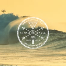 Against The Waves New Collection Ein Projekt aus dem Bereich Br, ing und Identität, Grafikdesign und Produktdesign von Daniel Berzal - 14.01.2015