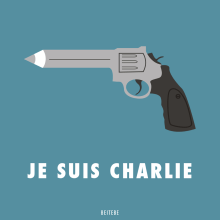 Je suis Charlie. Traditional illustration, and Graphic Design project by Beitebe  - 01.14.2015