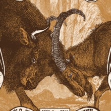 Poster Soundgarden · Proceso serigrafía. Ilustração tradicional, Design gráfico, e Serigrafia projeto de Xavi Forné - 15.01.2015