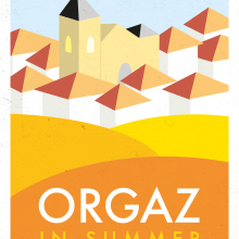 Posters turísticos "Orgaz en...". Art Direction, and Graphic Design project by Honest artworks - 01.15.2015