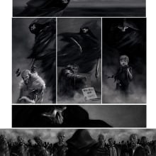 Death. Comic projeto de Jose Barrero - 18.01.2014