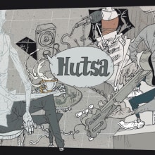 DVD "HUTSA". Un proyecto de Diseño de María Terrazas Alber - 18.01.2015