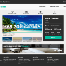 Aerolineas Paperplane. Un projet de Br, ing et identité, Architecture de l'information, Webdesign , et Développement web de Ines Durruti Codorníu - 19.01.2015
