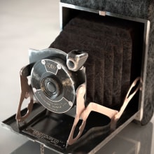Kodak junior nº1 - CG by luisjarq. Un proyecto de 3D y Diseño de producto de Luis Javier López Carracedo - 20.09.2014