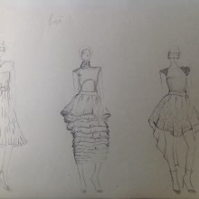 Colección barok parà Leï clothing. Un proyecto de Diseño de vestuario de Inmaculada Serrano Romano - 20.11.2014