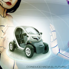 RENAULT TWIZY PUBLICITY. Art Direction, and Graphic Design project by Sonia Villarroya Sanahuja - 10.06.2011