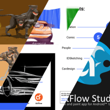 ArtFlow ArtBook. Projekt z dziedziny Design, Trad, c, jna ilustracja i Projektowanie graficzne użytkownika David Mingorance - 29.12.2014