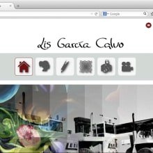 Lis García Calvo ( Página web ). Br, ing, Identit, Web Design, and Web Development project by Lis García Calvo - 01.28.2015