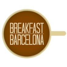 BREAKFAST BARCELONA - Logo. Design gráfico projeto de La Gamba Negra - 29.01.2015