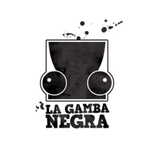 LA GAMBA NEGRA - Logo. Design gráfico projeto de La Gamba Negra - 29.01.2015