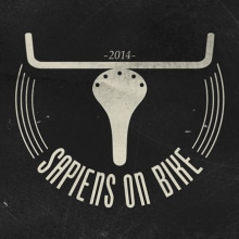 SAPIENS ON BIKE - Logo. Un proyecto de Diseño gráfico de La Gamba Negra - 29.01.2015