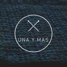 Identidad Corporativa de UNA Y MAS. Un projet de Publicité, Mode, Design graphique, Marketing, Packaging , et Webdesign de Cecilia Serrat - 30.01.2015