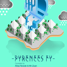 Pyrénées FY. Un proyecto de Diseño editorial, Diseño gráfico, Tipografía y Diseño Web de Mr. Zyan - 31.01.2015