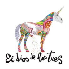 Logotipo para la marca El Dios de los Tres. Br, ing, Identit, and Graphic Design project by javiernavarroromero - 02.01.2015