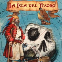 Treasure Island - R.L.Stevenson. Un proyecto de Ilustración tradicional de Fernando Vicente - 03.02.2015