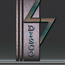 Logo 47 Disco Night Club. Graphic Design project by arte con é - 02.03.2015
