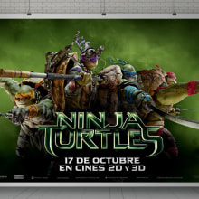 Ninja Turtles - Paramount Pictures Spain. Advertising, Film, Video, TV, and Graphic Design project by Edgardo "Tano" Ottaviano - 09.30.2014