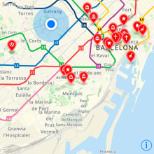 Aplicación Barcelona Smart Guide. Fotografia, UX / UI, Br e ing e Identidade projeto de Aimée Balcázar - 03.02.2015