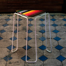 Telar Bench. Un proyecto de Diseño, 3D, Arquitectura, Diseño, creación de muebles					, Arquitectura interior, Diseño de interiores y Diseño de producto de Mauricio Ercoli - 13.07.2014