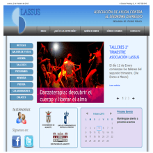 Asociación Lassus. IT, Web Design, and Web Development project by ALEJANDRO GIL GONZALEZ - 01.03.2011