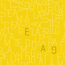 Poster tipográfico para la Escuela de Arte de Granada . Design, Graphic Design, T, and pograph project by Lourdes Lucena - 01.28.2014