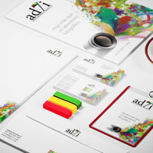 Branding - Estudio Fotográfico y Diseño - Arte Digital 7 Islas. Design, Art Direction, Br, ing, Identit, Graphic Design, and Packaging project by Felipe Gil López - 02.07.2015