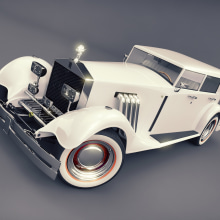 Rolls Royce Phantom . 3D project by David Zuk - 02.07.2015