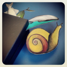 Workshops # 2  'Una caja de cuentos'. Un proyecto de Ilustración tradicional, Animación, Artesanía, Educación, Bellas Artes y Pintura de Verónica Leonetti - 07.12.2014