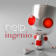 Helpingenio. Design, Advertising, Br, ing, Identit, and Character Design project by Paloma Martínez Vicent - 02.08.2015