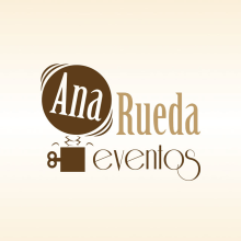 Ana Rueda Eventos. Een project van  Ontwerp,  Reclame,  Br, ing en identiteit y Grafisch ontwerp van JOSE MIGUEL RODRIGUEZ PRIETO - 09.02.2015