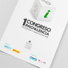 1 Congreso Innovalencia. Br, ing, Identit, Editorial Design, and Graphic Design project by Rubén Illescas Urrea - 02.09.2015
