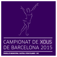 Cartell Campionat Xous 2015. Design gráfico projeto de Anna Saiz - 16.01.2015