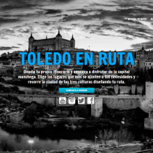 Toledo en ruta. Web Development project by Cristina Merino - 02.11.2015