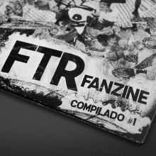[discos] FTR Fanzine - Compilado . Un proyecto de Diseño gráfico y Packaging de Rodrigo Melián - 11.03.2012