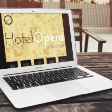 Prototipo WEB Hotel Ópera. Design gráfico, e Web Design projeto de Maria Jiménez - 12.02.2015