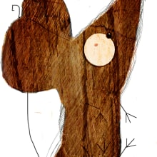 El Ratón de los calcetines. Ilustração tradicional projeto de elena - 13.02.2015