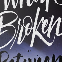 What's Broken Between Us Ein Projekt aus dem Bereich Kalligrafie von Joan Quirós - 15.02.2015