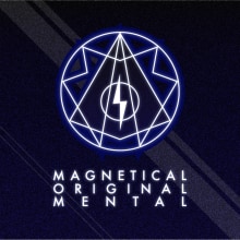 Magnetical Original Mental Logo. Music, Br, ing, Identit, and Graphic Design project by Nando Feito Baena - 02.15.2015