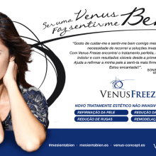 Venus Concept: lanzamiento de la marca en España y Portugal.. Design, Advertising, Art Direction, Br, ing, Identit, Creative Consulting, Events, and Marketing project by Tea For Three - 02.16.2015