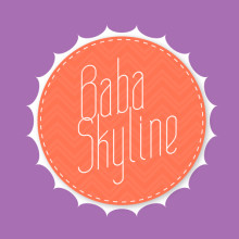 Baba Skyline, tipografía diseñada por Bárbara Pérez. Design gráfico, Tipografia, e Lettering projeto de Bárbara Pérez Muñoz - 16.02.2015