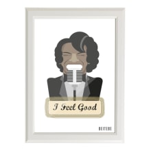 James Brown. Traditional illustration, and Graphic Design project by Beitebe  - 02.16.2015