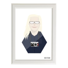 Annie Leibovitz. Traditional illustration, and Graphic Design project by Beitebe  - 02.16.2015