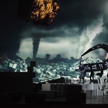 Babylon (Opera). Een project van 3D y  Scenografie van Marc Molinos Vallugera - 30.09.2012