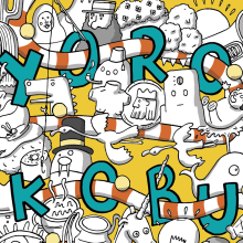 Yorokobu. Traditional illustration project by Didac Rocho - 02.19.2015