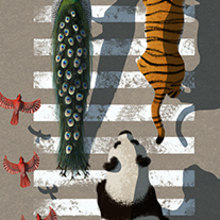 Animals. Un proyecto de Diseño e Ilustración tradicional de juli vasilieva - 19.02.2015