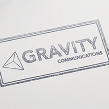 Gravity Communications . Een project van  Br, ing en identiteit, Redactioneel ontwerp, Grafisch ontwerp, Webdesign y  Webdevelopment van Adán Martínez Cantú - 23.02.2015