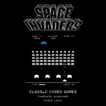 CLASSIC VIDEO GAMES INVADERS. Un proyecto de Diseño gráfico de Alejandro Luis Campiña - 24.02.2015