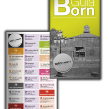Guía Born. Un proyecto de Ilustración tradicional, Diseño editorial y Diseño gráfico de Albert Ybañez - 24.04.2014